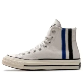 Chuck 70 Archival Stripes High Top “Bianco Blu Nero”