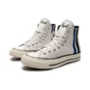 Chuck 70 Archival Stripes High Top “Bianco Blu Nero”