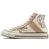 Chuck 70 con rivestimento in pelle “Egret Champagne Tan”