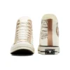 Chuck 70 con rivestimento in pelle “Egret Champagne Tan”