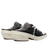 Chuck 70 De Luxe Mule a punta con tacco a zeppa “Black”