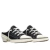 Chuck 70 De Luxe Mule a punta con tacco a zeppa “Black”