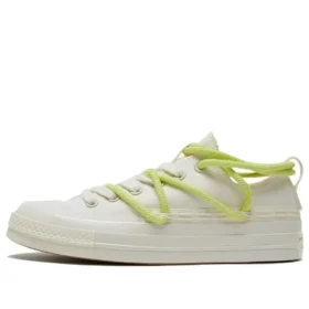 Chuck 70 Double Lacci “White Green”
