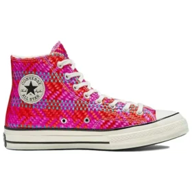 Chuck 70 Hi “Culture Weave – Rosso Rosa”