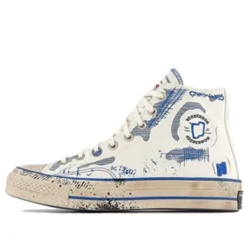 Chuck 70 High “ADER ERROR” – Bianco/Blu Imperiale”