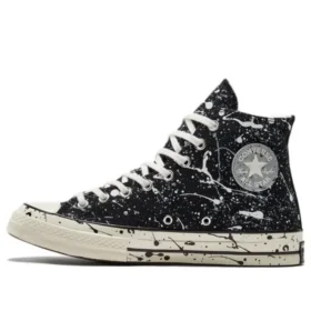 Chuck 70 High “Archive Paint Splatter – Nero”