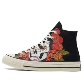 Chuck 70 High “Dia de los Muertos – Nero”