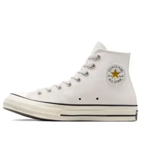 Chuck 70 High in pelle scamosciata “Pale Putty”