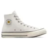 Chuck 70 High in pelle scamosciata “Pale Putty”