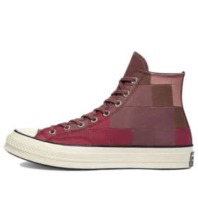 Chuck 70 High “Plant Color Patchwork – Rosa Taupe”
