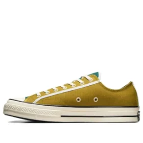Chuck 70 Low Ox “Giallo intenso/Verde”