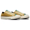 Chuck 70 Low Ox “Giallo intenso/Verde”