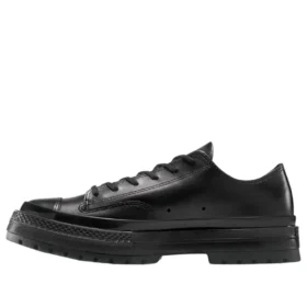 Chuck 70 National Leather Low Top “Nero”