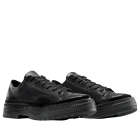 Chuck 70 National Leather Low Top “Nero”