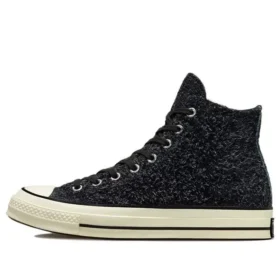 Chuck 70 Suede High “Colore stagionale – Nero”