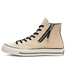 Chuck con zip laterale in pelle anni ’70