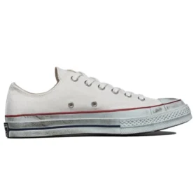 Chuck Taylor All Star 1970s in tela “White Grey”