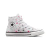 Chuck Taylor All Star 1V High Top “Bianco Rosa Argento”