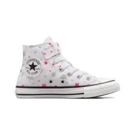 Chuck Taylor All Star 1V High Top “Bianco Rosa Argento”