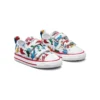 Chuck Taylor All Star 2V “Bianco Rosso”