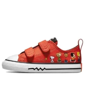 Chuck Taylor All Star 2V x Peanuts “Rosso Bianco Nero”