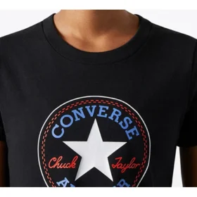 Chuck Taylor All Star a maniche corte con collo rotondo “Nero”