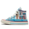 Chuck Taylor All Star anni ’70 “Bianco Blu Rosso”