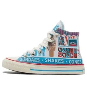 Chuck Taylor All Star anni ’70 “Bianco Blu Rosso”