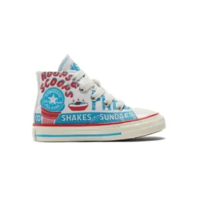 Chuck Taylor All Star anni ’70 “Bianco Blu Rosso”