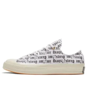 Chuck Taylor All Star anni ’70 “Bianco Nero Arancione”
