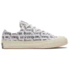 Chuck Taylor All Star anni ’70 “Bianco Nero Arancione”