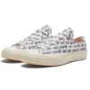 Chuck Taylor All Star anni ’70 “Bianco Nero Arancione”