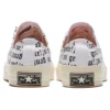 Chuck Taylor All Star anni ’70 “Bianco Nero Arancione”