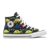 Chuck Taylor All Star Big Dinosaur Nero Multicolore