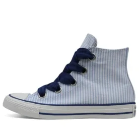 Chuck Taylor All Star Big Eyelet Seersucker “Blue”