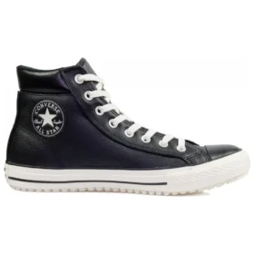 Chuck Taylor All Star Boot High Top in pelle “Nero”