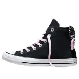 Chuck Taylor All Star con fiocco floreale “Black Vintage”
