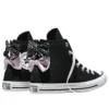 Chuck Taylor All Star con fiocco floreale “Black Vintage”