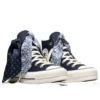 Chuck Taylor All Star con plateau e fiocco “Obsidian Blue”