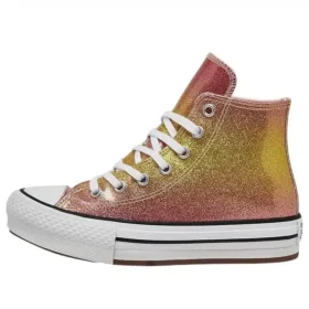 Chuck Taylor All Star con plateau in EVA “Citrus Glitz”