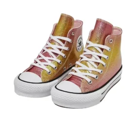 Chuck Taylor All Star con plateau in EVA “Citrus Glitz”