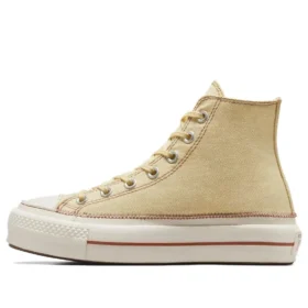 Chuck Taylor All Star con zeppa “Giallo Marrone”