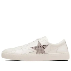 Chuck Taylor All Star Coupe Triostar AM Ox “Bianco/Pitone”