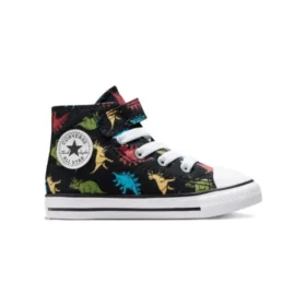 Chuck Taylor All Star Easy-On Dinosaurs High Top “Nero”