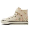 Chuck Taylor All Star Easy-On High “Stampa floreale ricamata – Avorio naturale”