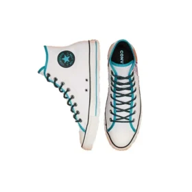 Chuck Taylor All Star Get Tubed High Top “Bianco Giallo Blu”