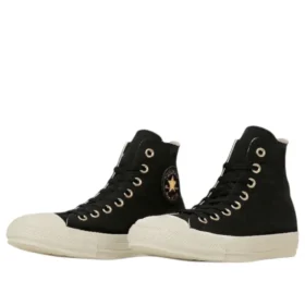 Chuck Taylor All Star Goldlogopatch Hi “Black”
