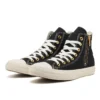 Chuck Taylor All Star Goldzip III “Nero”