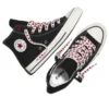Chuck Taylor All Star Hearts “Nero Vintage Bianco”