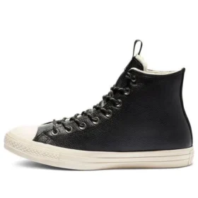 Chuck Taylor All Star Hi Leather “Black”